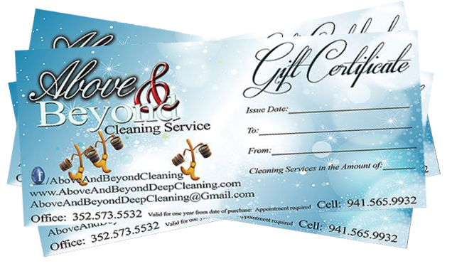 gift certificate